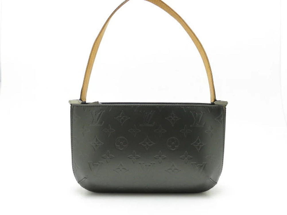 LOUIS VUITTON Fowler Shoulder Bag Monogram Mat Noir Black